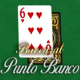 Baccarat - Punto Banco online game logo by Red Tiger Gaming on greatslotss.com