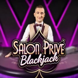 Blackjack Salon Privé slot visual from Ezugi available on greatslotss.com