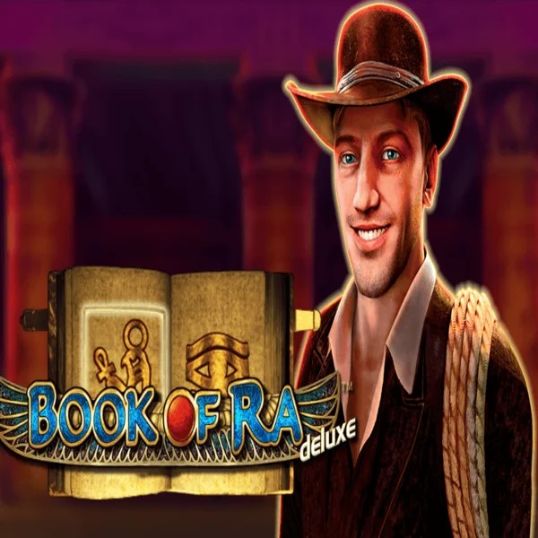Enjoy Book of Ra Deluxe by Novomatic – logo hosted on greatslotss.com