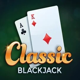 Classic Blackjack logo by Red Tiger Gaming Great Slots Casino