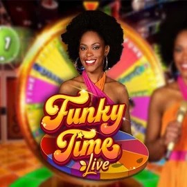 Funky Time logo by Evolution at Great Slots Casino