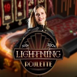 Live Casino logo of Lightning Roulette from Evolution at Great Slots Casino