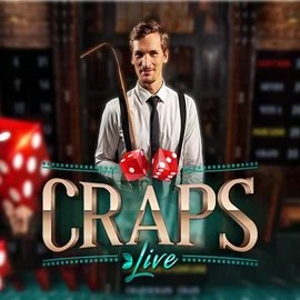 Live Craps by Evolution, showcased at greatslotss.com – game logo