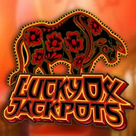 Logo of Lucky Ox Jackpots from Rival at Great Slots Casino