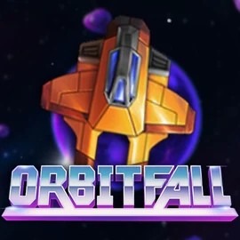 Orbitfall slot logo by ELK Studios at Great Slots CasinoOrbitfall