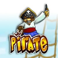 Pirate Slot slot logo by Igrosoft at Great Slots CasinoPirate Slot