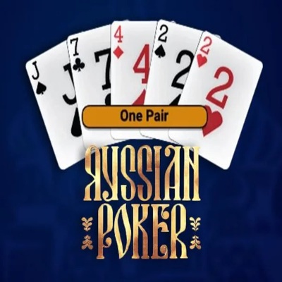 Russian Poker by OneTouch Games, showcased at greatslotss.com – game logo